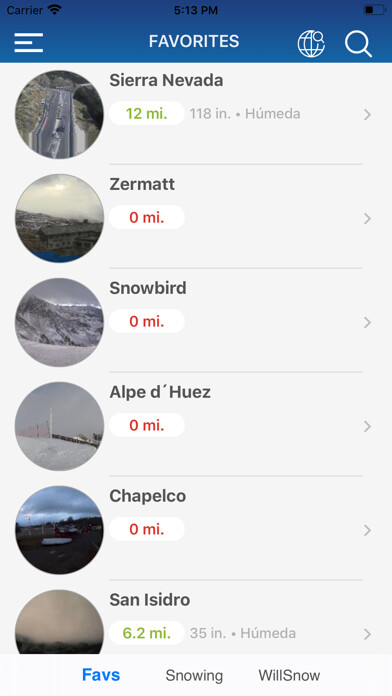 Run android online APK Snow reports and Webcams from MyAndroid or emulate Snow reports and Webcams using MyAndroid