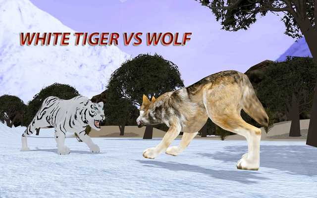 Emulate Android APK Snow White Wild Life Tiger Simulator 3D Survival
