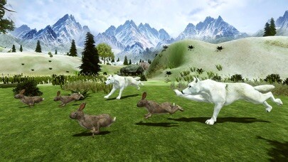 Emulate iPhone app Snow Wolf Family Simulator using MyAndroid Emulate iPhone app Snow Wolf Family Simulator using MyAndroid