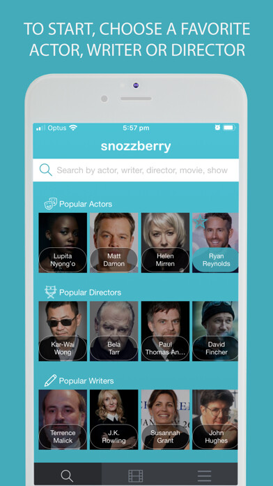Emulate iPhone app Snozzberry - movies & tv shows using MyAndroid Emulate iPhone app Snozzberry - movies & tv shows using MyAndroid