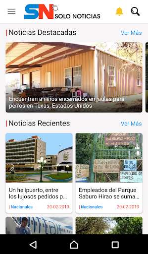 Run android online APK SN Solo Noticias from MyAndroid or emulate SN Solo Noticias using MyAndroid