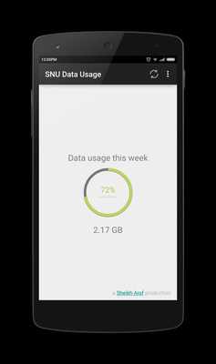 Emulate Android APK SNU Data Usage