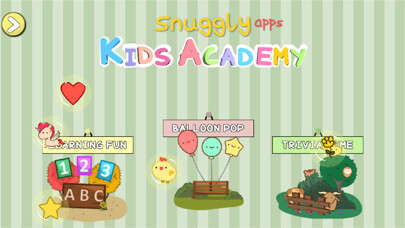 Emulate iPhone app Snuggly Apps Kids Academy using MyAndroid