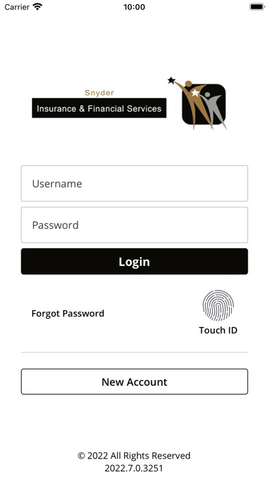 Emulate iPhone app Snyder Ins & Financial Online using MyAndroid Emulate iPhone app Snyder Ins & Financial Online using MyAndroid