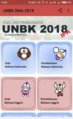 Emulate Android APK Soal  Pembahasan UNBK SMA 2018 - IPA