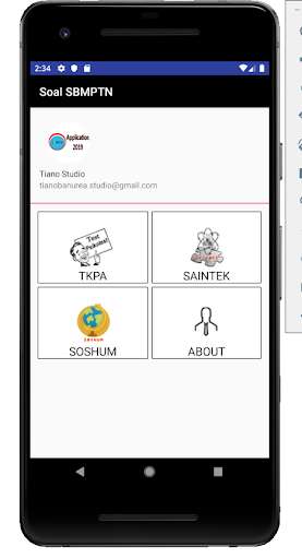 Emulate Android APK Soal SBMPTN 2019 Emulate Android APK Soal SBMPTN 2019
