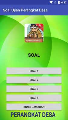 Emulate Android APK Soal Ujian Perangkat Desa Emulate Android APK Soal Ujian Perangkat Desa