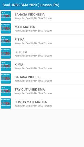 Run android online APK Soal UNBK SMA 2021 (Jurusan IPA) from MyAndroid or emulate Soal UNBK SMA 2021 (Jurusan IPA) using MyAndroid Run android online APK Soal UNBK SMA 2021 (Jurusan IPA) from MyAndroid or emulate Soal UNBK SMA 2021 (Jurusan IPA) using MyAndroid