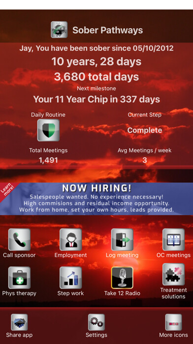 Emulate iPhone app Sober Guide using MyAndroid Emulate iPhone app Sober Guide using MyAndroid