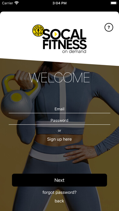 Emulate iPhone app SoCal Fitness On-Demand using MyAndroid Emulate iPhone app SoCal Fitness On-Demand using MyAndroid