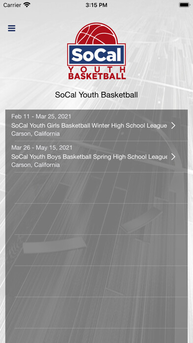 Emulate iPhone app SoCal Youth Basketball using MyAndroid Emulate iPhone app SoCal Youth Basketball using MyAndroid