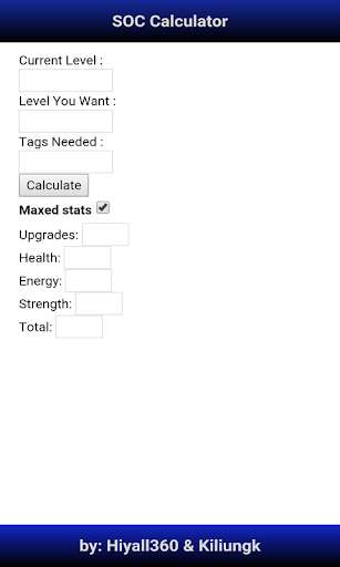 Run android online APK SOC Calculator from MyAndroid or emulate SOC Calculator using MyAndroid Run android online APK SOC Calculator from MyAndroid or emulate SOC Calculator using MyAndroid