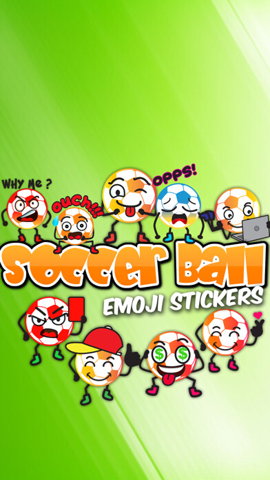 Emulate iPhone app Soccer Ball Emoji Stickers using MyAndroid Emulate iPhone app Soccer Ball Emoji Stickers using MyAndroid