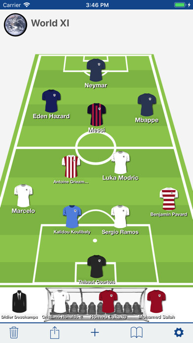 Emulate iPhone app Soccer Best LineUp Maker App using MyAndroid Emulate iPhone app Soccer Best LineUp Maker App using MyAndroid