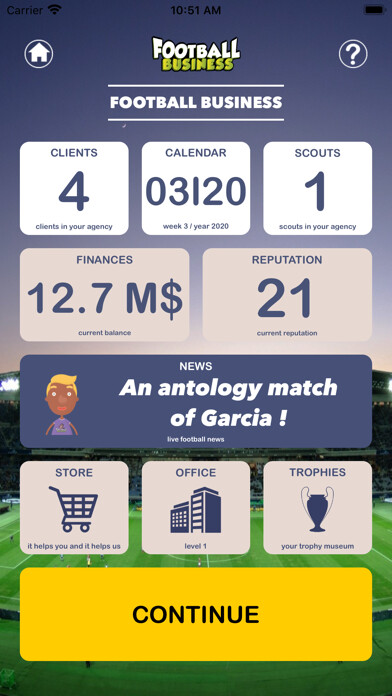 Emulate iPhone app Soccer Business using MyAndroid Emulate iPhone app Soccer Business using MyAndroid