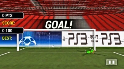 Emulate iPhone app Soccer Challenge Penalty 2018 using MyAndroid