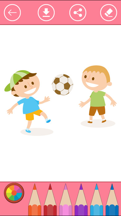 Emulate iPhone app Soccer Coloring Book for Children: Learn to color using MyAndroid Emulate iPhone app Soccer Coloring Book for Children: Learn to color using MyAndroid