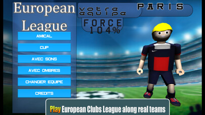 Emulate iPhone app Soccer Cup Champions League Edition using MyAndroid