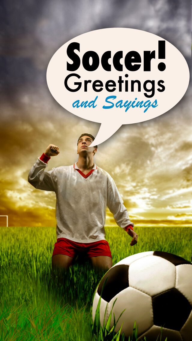 Emulate iPhone app Soccer - Greetings and Sayings using MyAndroid Emulate iPhone app Soccer - Greetings and Sayings using MyAndroid