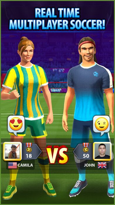 Emulate iPhone app Soccer! Hero using MyAndroid Emulate iPhone app Soccer! Hero using MyAndroid
