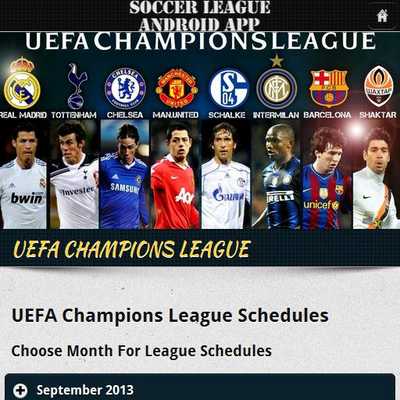 Emulate Android APK Soccer League Match Fixtures Emulate Android APK Soccer League Match Fixtures