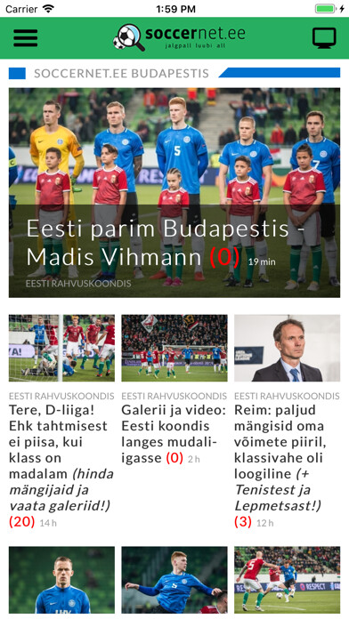 Emulate iPhone app Soccernet.ee using MyAndroid Emulate iPhone app Soccernet.ee using MyAndroid