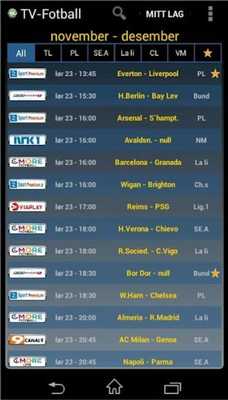 Emulate Android APK Soccer on TV Emulate Android APK Soccer on TV