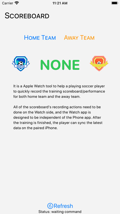 Emulate iPhone app Soccer Scoreboard on Watch using MyAndroid Emulate iPhone app Soccer Scoreboard on Watch using MyAndroid