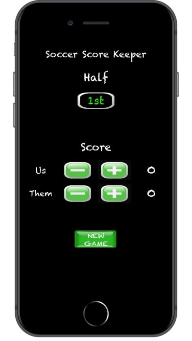 Emulate iPhone app Soccer Score Simple using MyAndroid