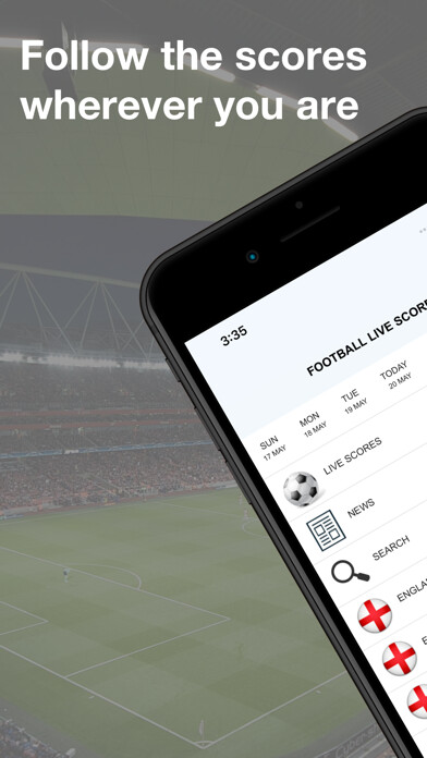 Emulate iPhone app Soccer Scores using MyAndroid Emulate iPhone app Soccer Scores using MyAndroid