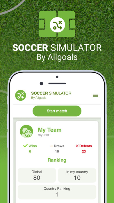 Emulate iPhone app Soccer Simulator using MyAndroid Emulate iPhone app Soccer Simulator using MyAndroid