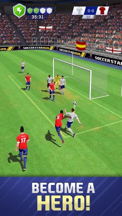 Emulate iPhone app Soccer Star 2020 Football Hero using MyAndroid