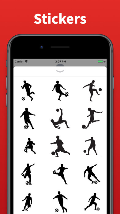 Emulate iPhone app Soccer stickers Football emoji using MyAndroid Emulate iPhone app Soccer stickers Football emoji using MyAndroid