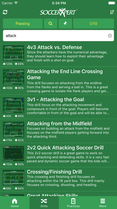 Emulate iPhone app SoccerXpert Coach App using MyAndroid