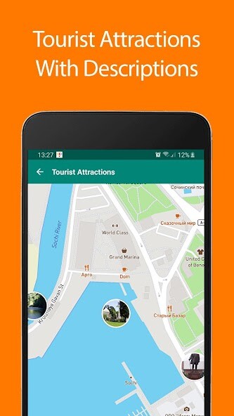 Run android online APK Sochi Offline Map and Travel Guide from MyAndroid or emulate Sochi Offline Map and Travel Guide using MyAndroid