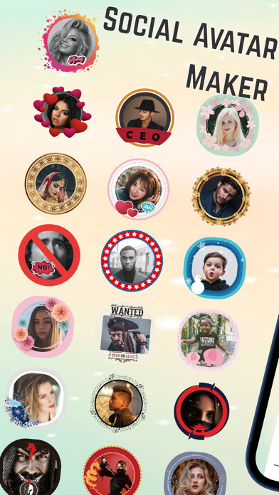 Emulate iPhone app Social Avatar Master using MyAndroid