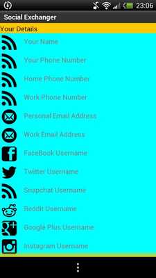 Emulate Android APK Social Exchanger
