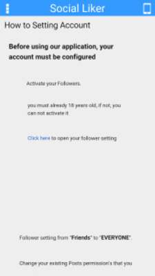 Emulate Android APK Social Liker Emulate Android APK Social Liker