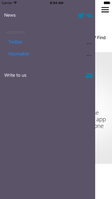 Emulate iPhone app Social Mix using MyAndroid
