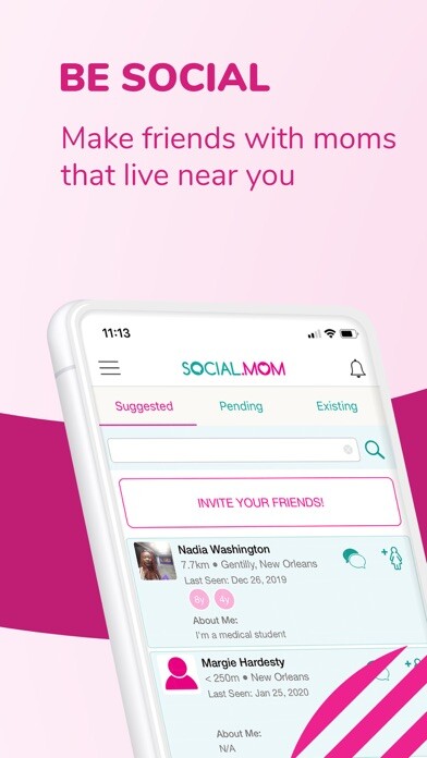 Emulate iPhone app Social.mom - Parenting App using MyAndroid Emulate iPhone app Social.mom - Parenting App using MyAndroid