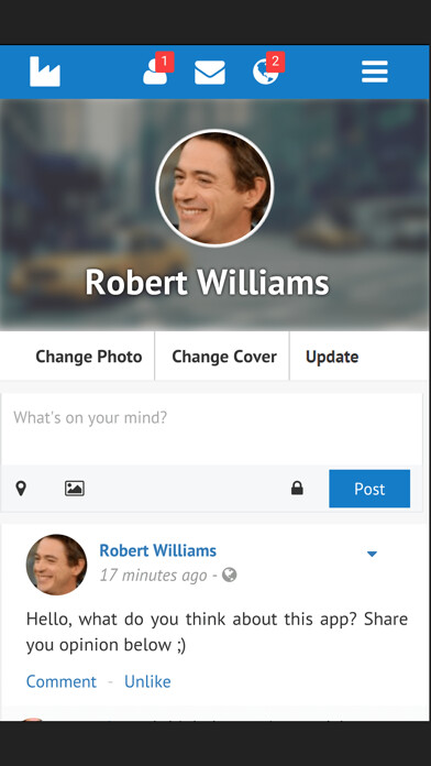 Emulate iPhone app Social Network Client using MyAndroid Emulate iPhone app Social Network Client using MyAndroid