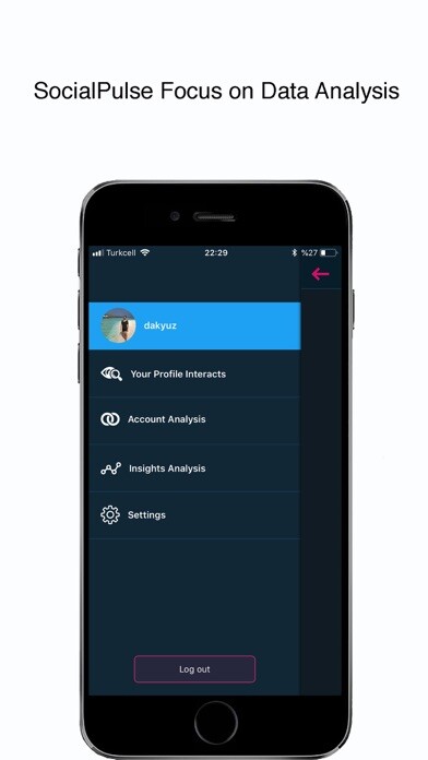 Emulate iPhone app SocialPulse- Followers Reports using MyAndroid Emulate iPhone app SocialPulse- Followers Reports using MyAndroid