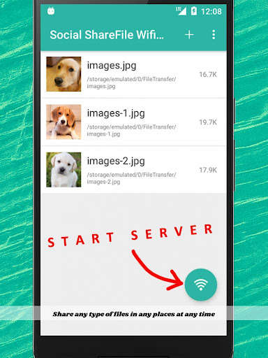 Run android online APK Social ShareFile Wifi Files Transfer from MyAndroid or emulate Social ShareFile Wifi Files Transfer using MyAndroid