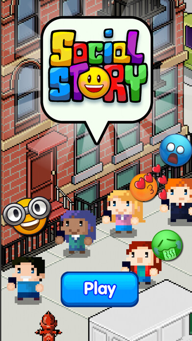 Emulate iPhone app Social Story - Pop your Stress using MyAndroid