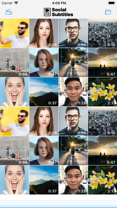Emulate iPhone app Social Subtitles using MyAndroid