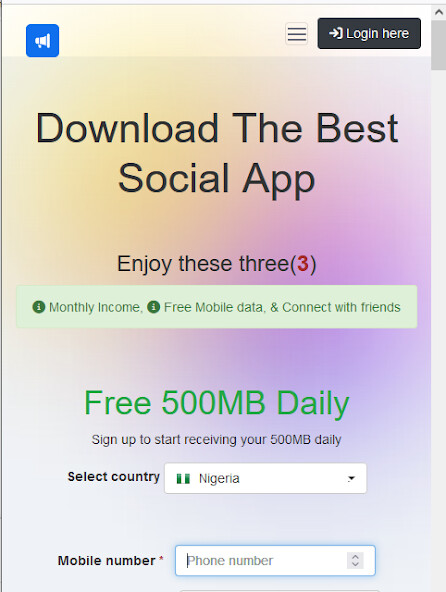 Run android online APK Social Traffic from MyAndroid or emulate Social Traffic using MyAndroid