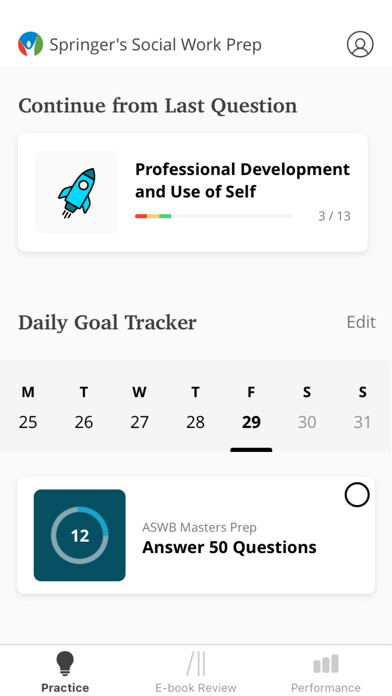 Emulate iPhone app Social Work License Exam Prep using MyAndroid Emulate iPhone app Social Work License Exam Prep using MyAndroid