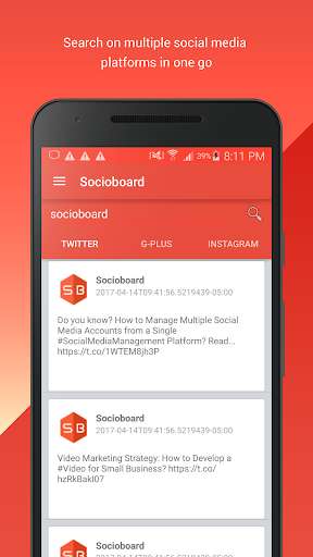 Run android online APK Socioboard 3.0 from MyAndroid or emulate Socioboard 3.0 using MyAndroid