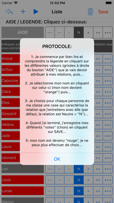 Emulate iPhone app Socio Classe using MyAndroid