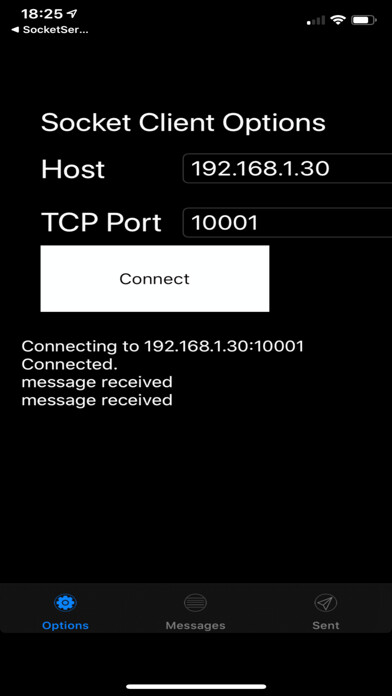 Emulate iPhone app SocketClient using MyAndroid